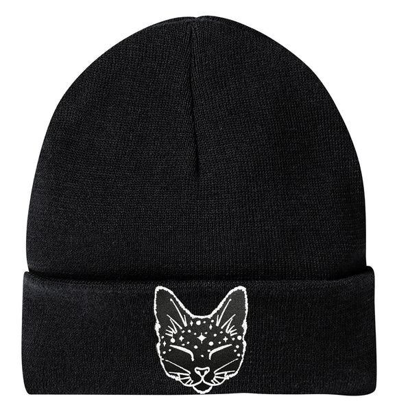 Black Cat Beanie (Multiple Colors!)
