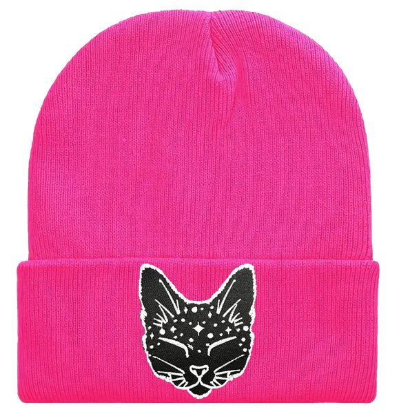 Black Cat Beanie (Multiple Colors!)