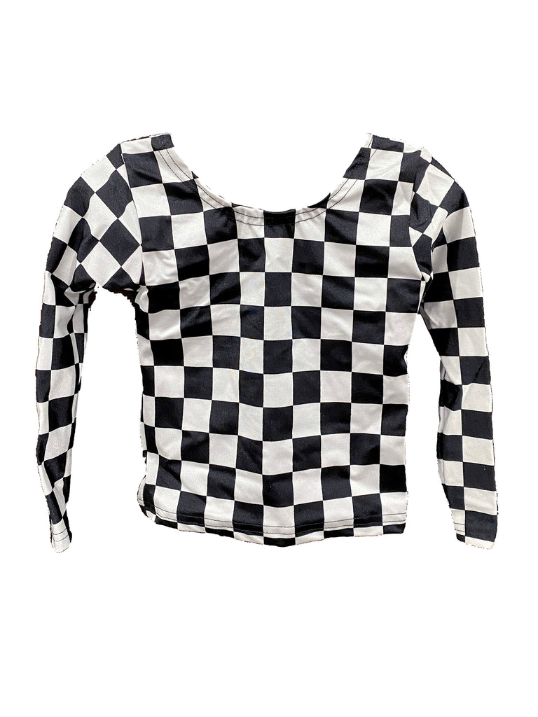 Checker Kids Top (size 3T)