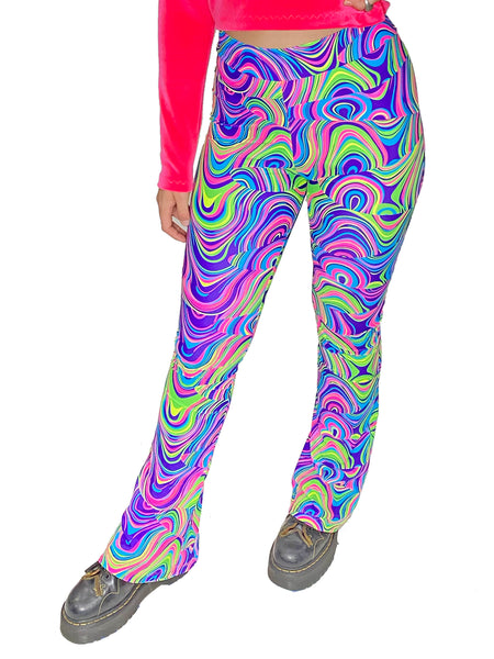 Psychedelic Swirl Bell Bottoms