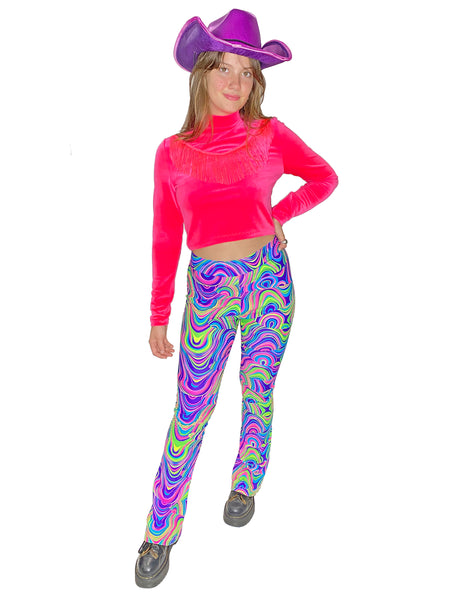 Psychedelic Swirl Bell Bottoms