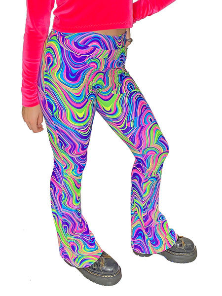 Psychedelic Swirl Bell Bottoms