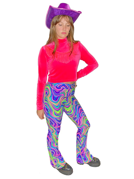 Psychedelic Swirl Bell Bottoms