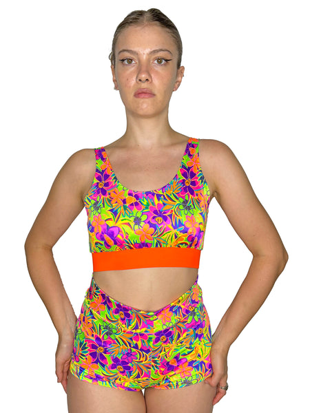 Flower Power Sporty Bra