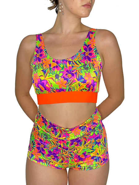 Flower Power Sporty Bra