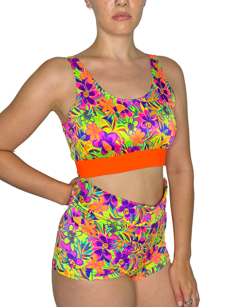 Flower Power Sporty Bra