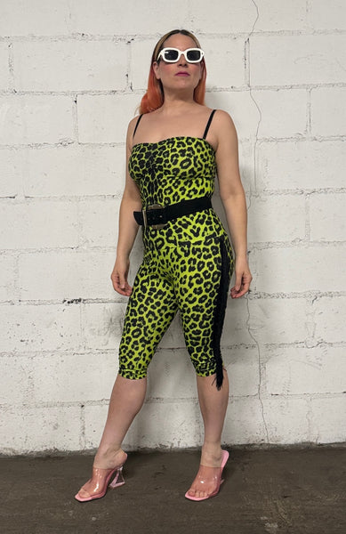 Toxic Leopard Capris