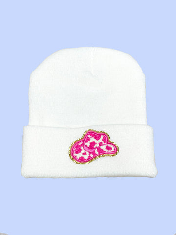 Glitter Cowgirl Beanie