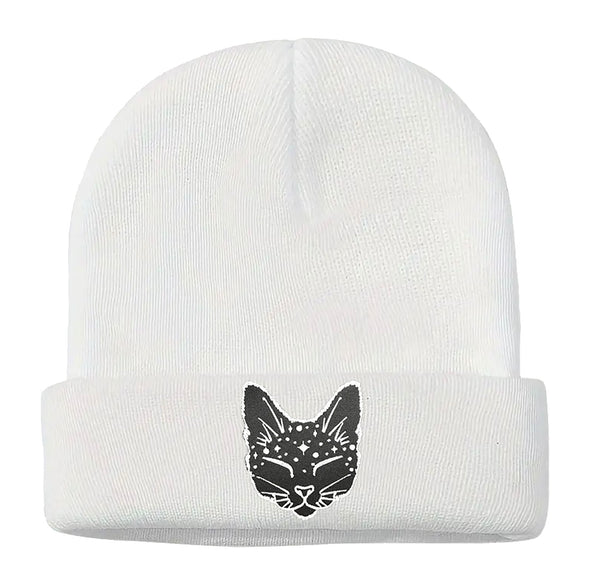 Black Cat Beanie (Multiple Colors!)