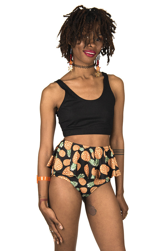 Tankini Top Peplum Bathing Suit Bottom Women's Seersucker Peplum