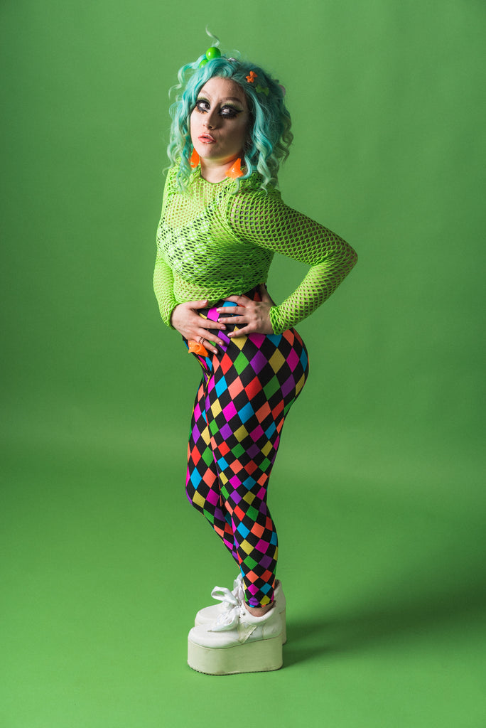 Rainbow Polka Dot Kids Leggings – MessQueen New York