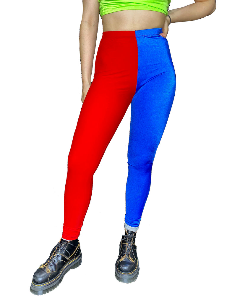 Dolls Kill x DC Comics Harley Quinn Printed Yoga Pants - Multi