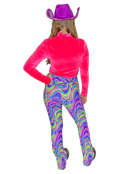 Psychedelic Swirl Bell Bottoms