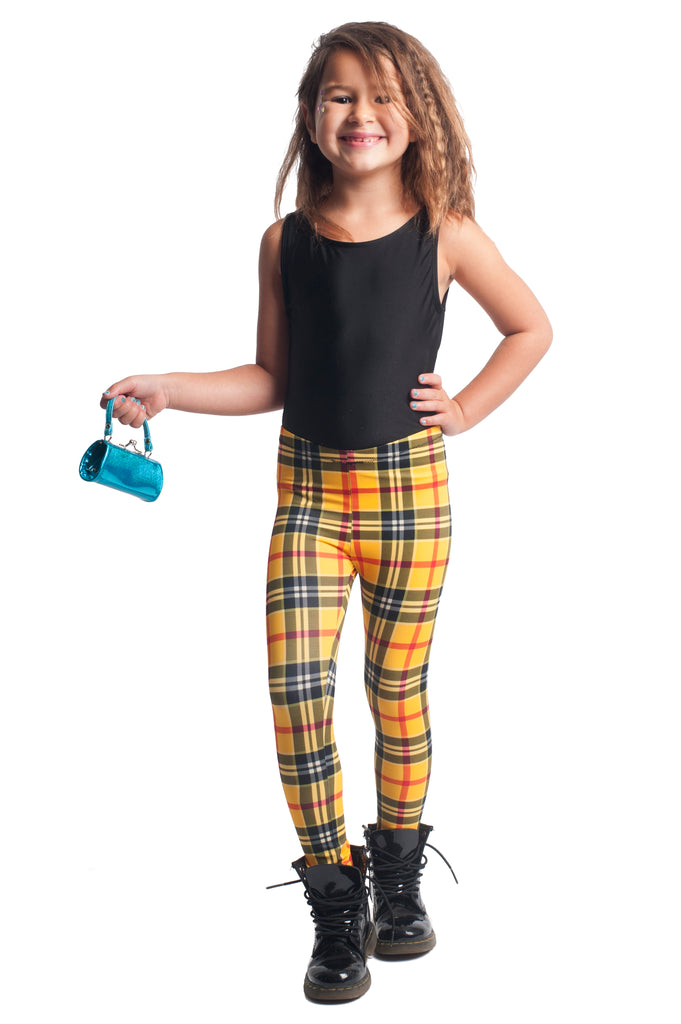 Blue Polka Dot Kids Leggings (size 3t & 6/7) – MessQueen New York